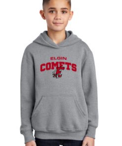 Youth Hoodie Red Logo