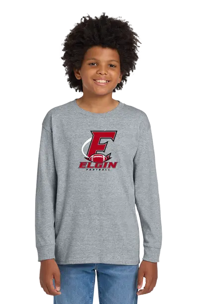 Youth Long Sleeve Shirt E Logo