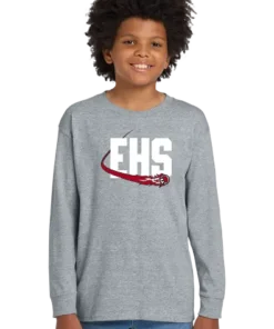 Youth Long Sleeve Shirt EHS Logo