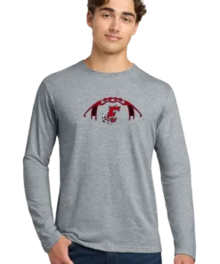 Long Sleeve Shirt Football Logo