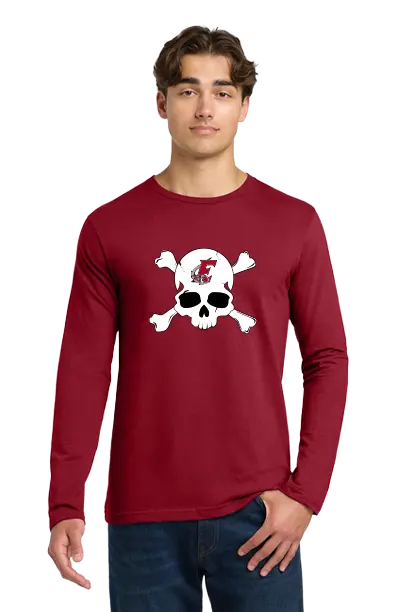 Long Sleeve Shirt Skull Logo