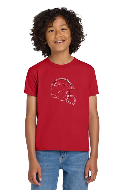 Youth T-Shirt Helmet Logo