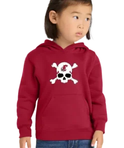 Toddler Hoodie Skull Logo