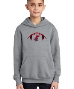 Youth Hoodie Football Logo